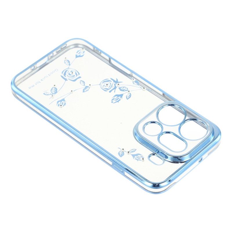 Kryt Oppo Find X9 Pro 5g Květiny A Kamínky Kadem