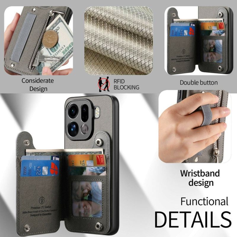 Kryt Oppo Find X9 Pro 5g Rfid Peněženka