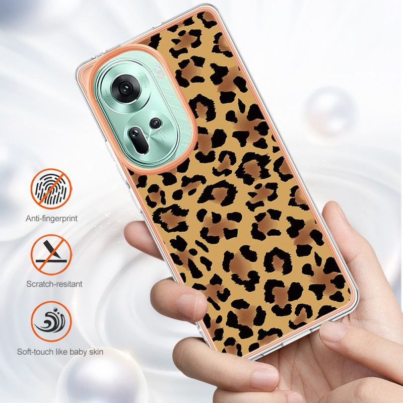 Kryt Oppo Reno 11 5g Kryty Na Mobil Leopardí Tisk