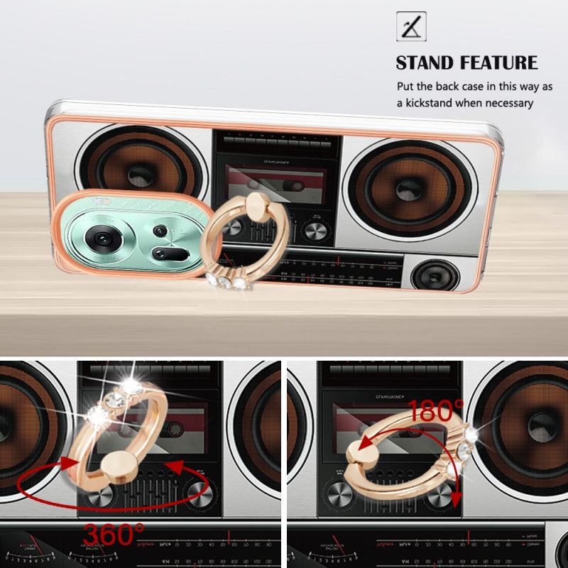 Kryt Oppo Reno 11 5g Rádiový Podpůrný Kroužek