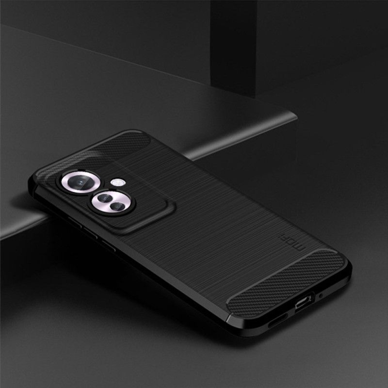 Kryt Oppo Reno 11f 5g Kartáčované Uhlíkové Vlákno