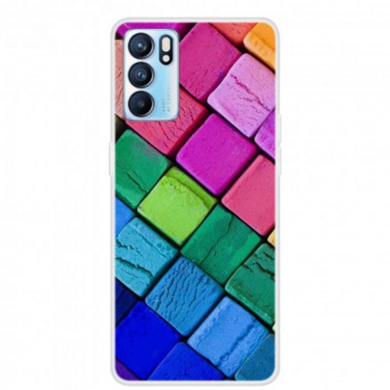Kryt Oppo Reno 6 Pro 5g Barevné Kostky