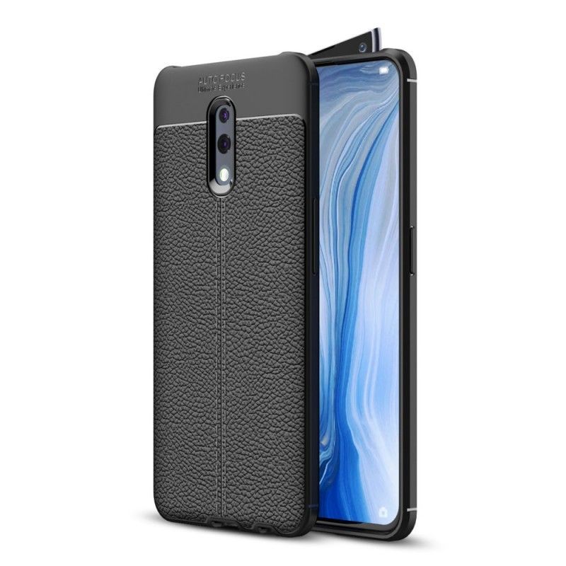Kryt Oppo Reno Efekt Kůže Litchi