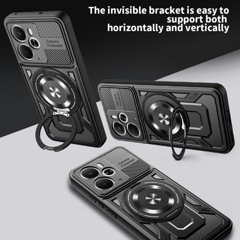 Kryt Realme 14 5g Magnetický S Otočným Stojánkem