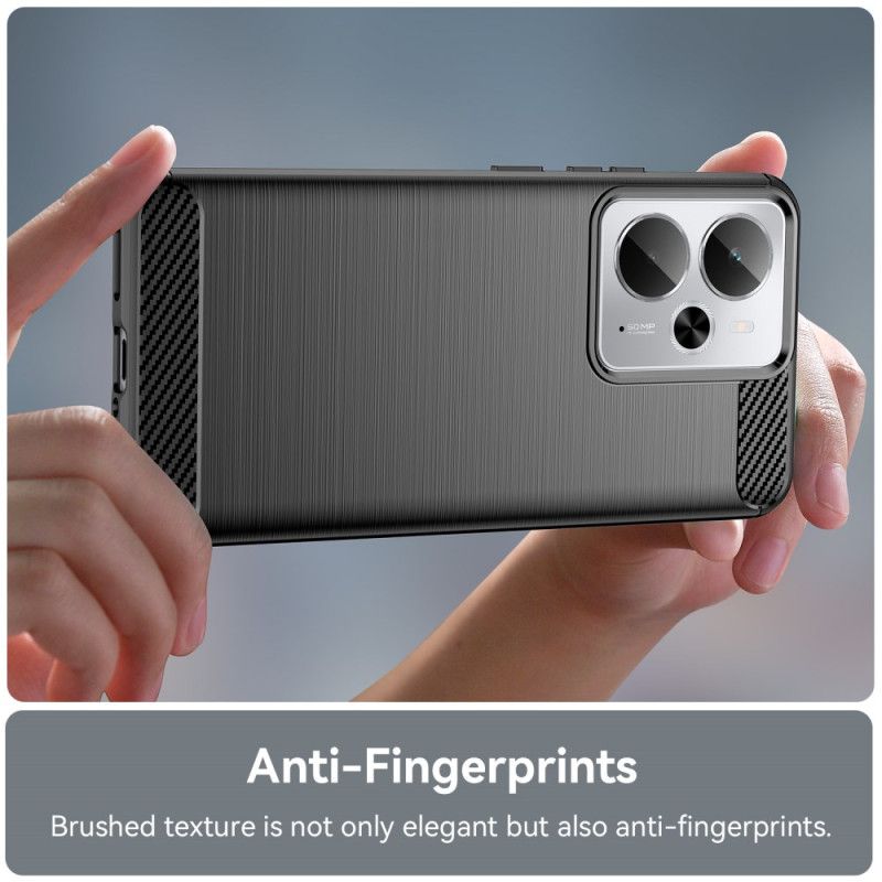 Kryt Realme 14t 5g Kartáčované Uhlíkové Vlákno