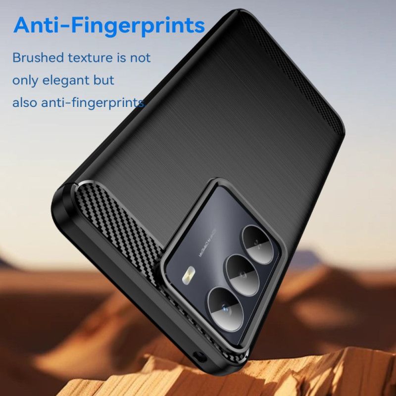 Kryt Realme 14x 5g Kartáčované Uhlíkové Vlákno