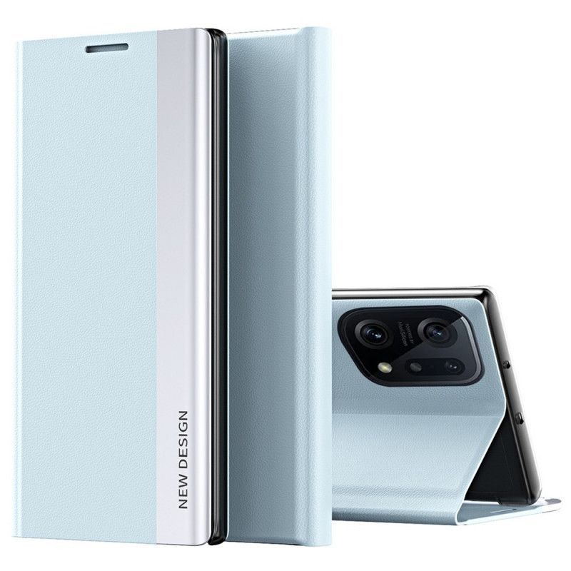 Kryty Na Mobil Na Oppo Find X5 Flipové Pouzdro Nový Design