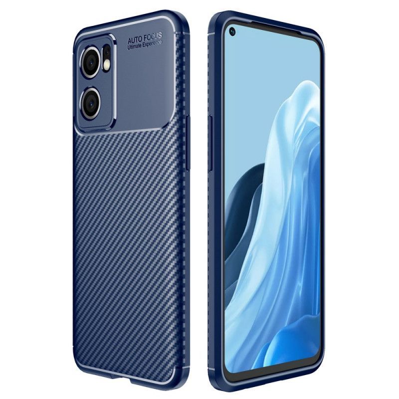 Kryty Na Mobil Na Oppo Find X5 Lite Kartáčované Uhlíkové Vlákno