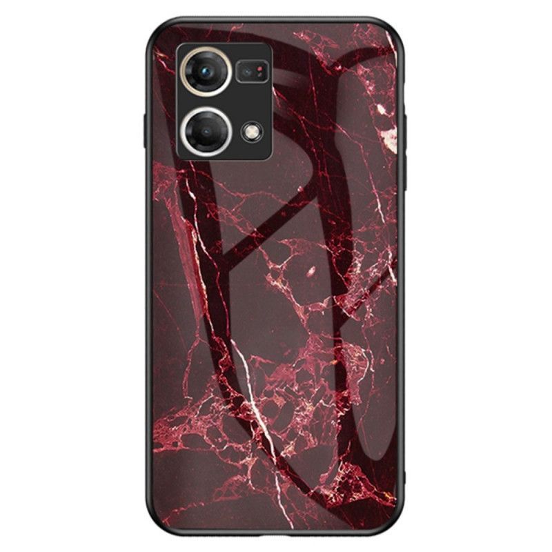 Kryty Na Mobil Na Oppo Reno 7 Mramorové Tvrzené Sklo