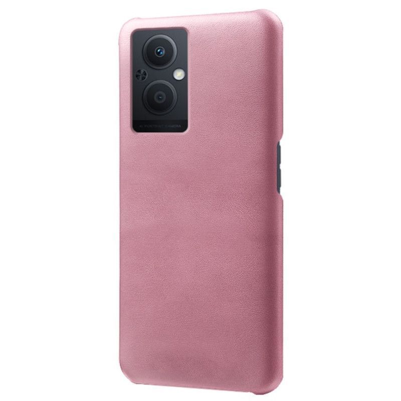 Kryty Na Mobil Na Oppo Reno 8 Lite Kožený Efekt
