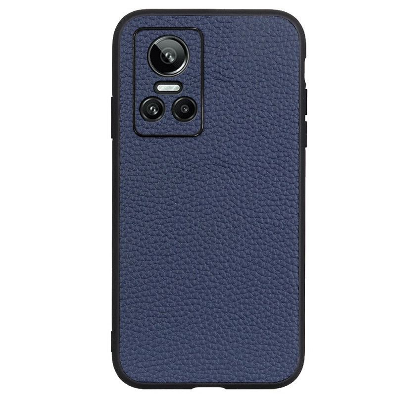 Kryty Na Mobil Na Realme GT Neo 3 Textura Litchi Z Pravé Kůže