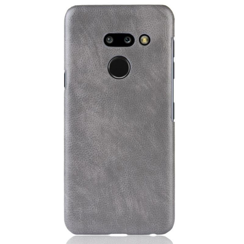 Lg G8 Thinq Kožené Pouzdro S Liči