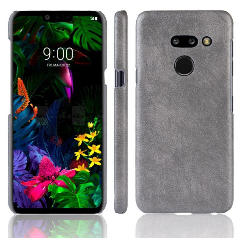 Lg G8 Thinq Kožené Pouzdro S Liči