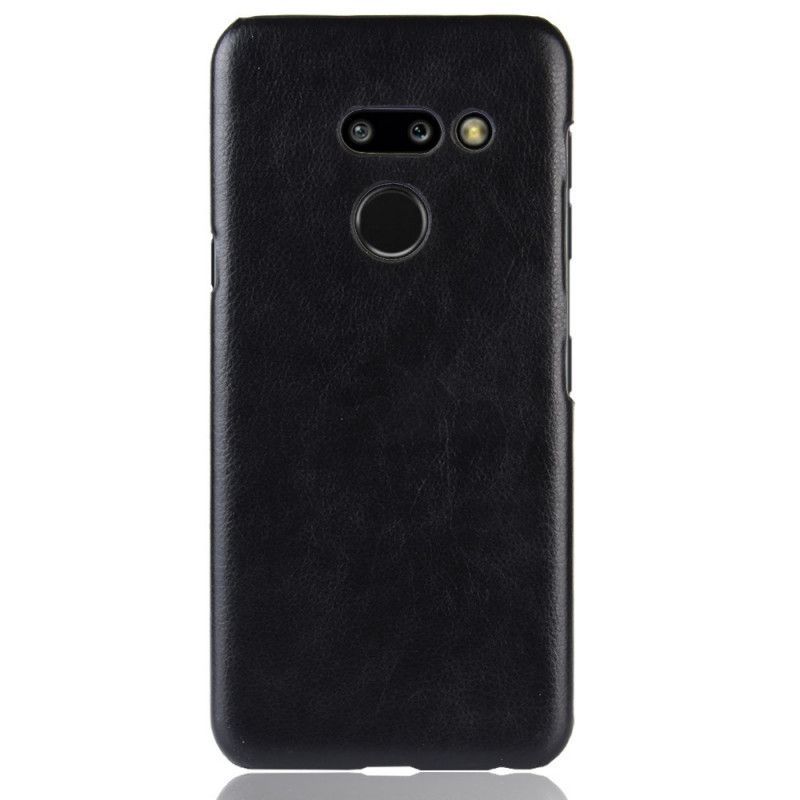 Lg G8 Thinq Kožené Pouzdro S Liči