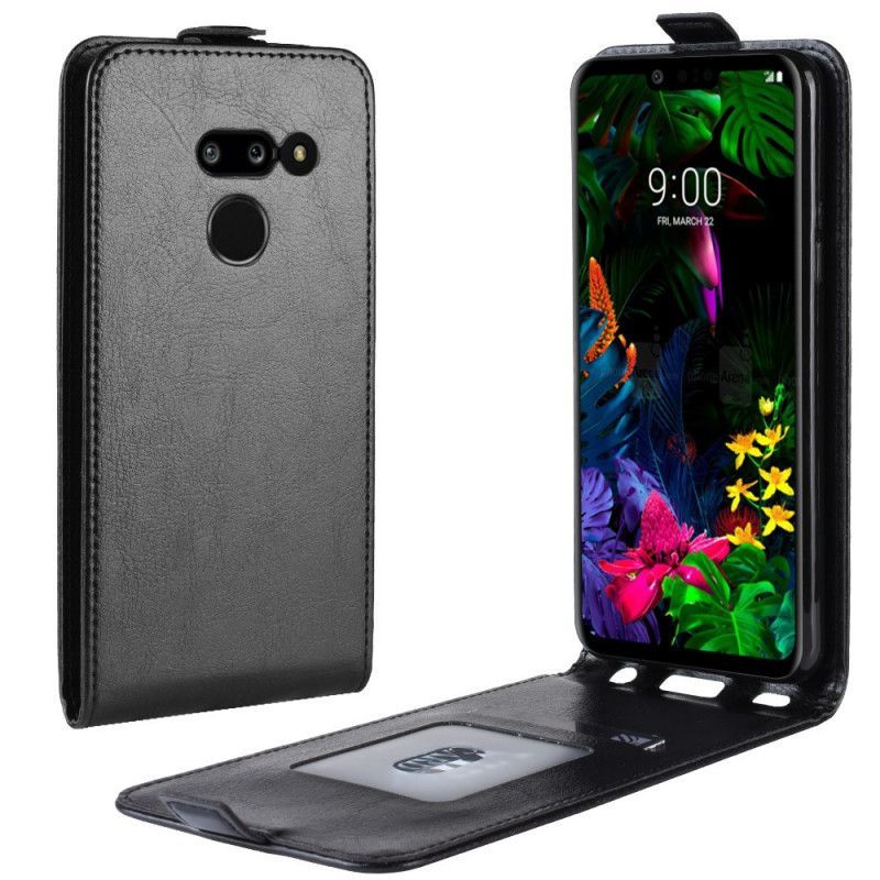 Lg G8 Thinq Skládací Potah Kožený Efekt