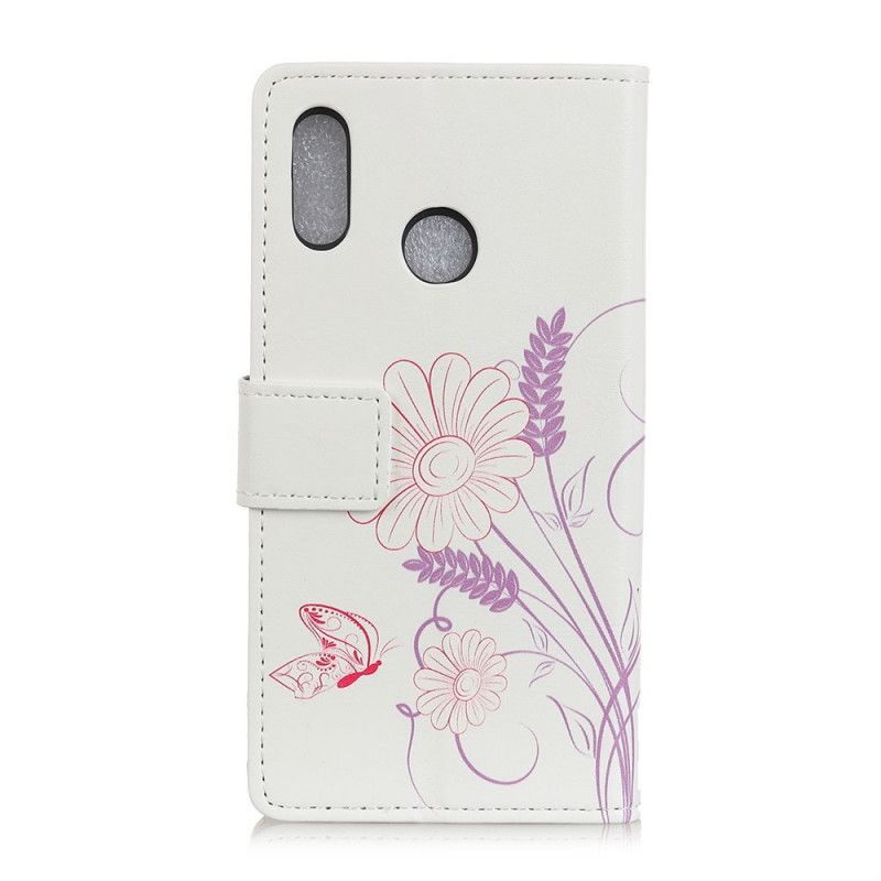 Obal Alcatel 1s (2020) / 3l (2020) Design Motýli A Květiny