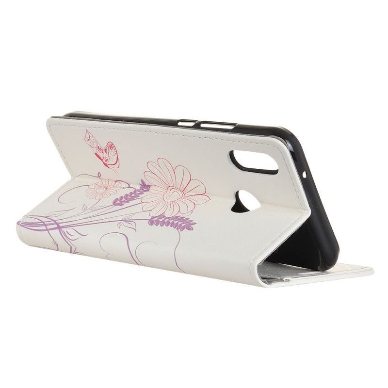 Obal Alcatel 1s (2020) / 3l (2020) Design Motýli A Květiny