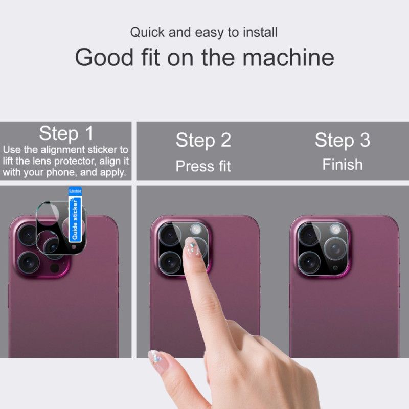 Ochranná Fólie Na Čočku Z Tvrzeného Skla Pro Oppo Reno 14 Pro 5g (černá Verze) Imak