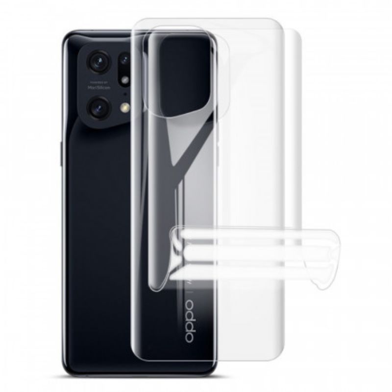 Ochranná Fólie Na Obrazovku A Záda Oppo Find X5 Pro