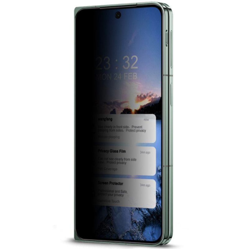 Ochranná Fólie Z Tvrzeného Skla Proti Špionážnímu Sklu Pro Oppo Find N3 / Oneplus Open Přední Displej Imak