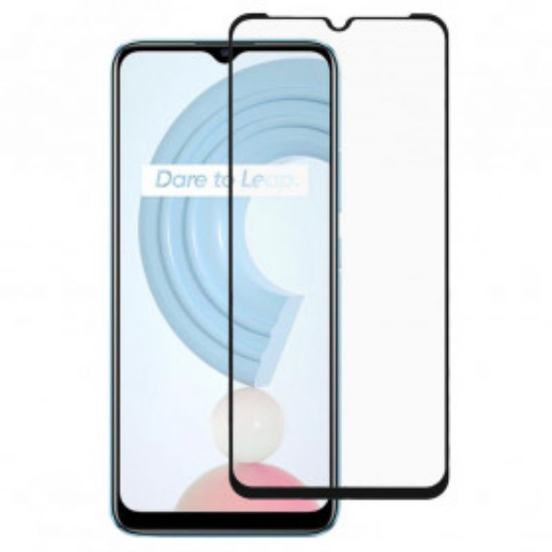 Ochranné Tvrzené Sklo Realme C21 Black Edge