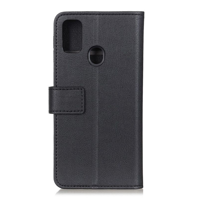 Oppo A53 / A53s Klasické Kožené Pouzdro