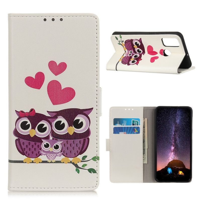 Oppo A53 / A53s Pouzdro Sova Pár