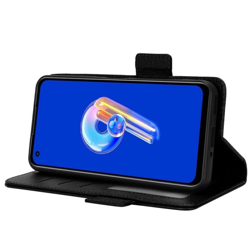 Peněženková Pouzdra Asus Zenfone 10 Kryty Na Mobil Styl Kůže Liči