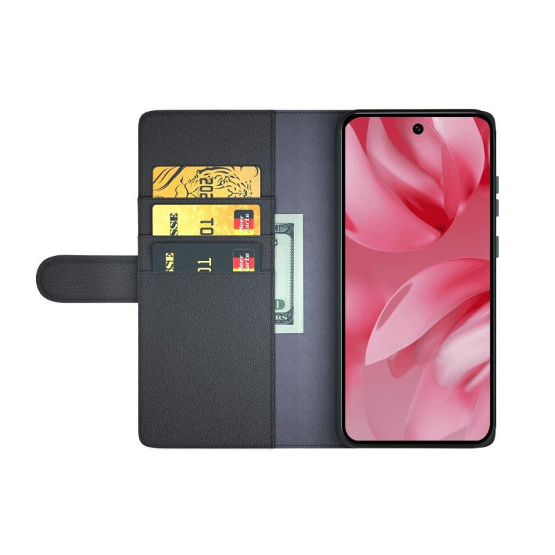 Peněženková Pouzdra Google Pixel 10 / 10 Pro Kryty Na Mobil Pravá Kůže