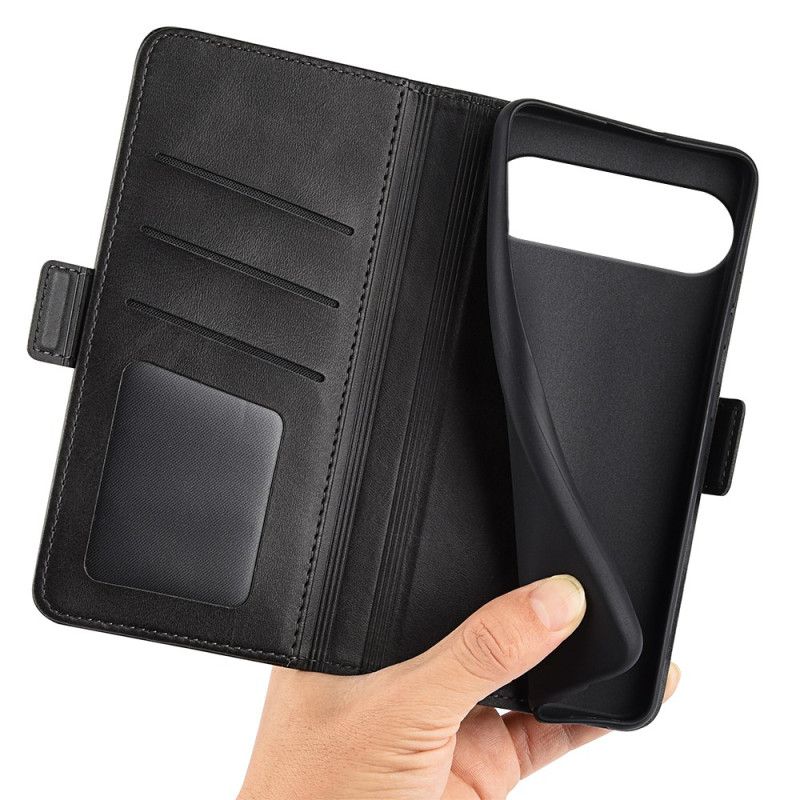 Peněženková Pouzdra Google Pixel 10 Pro Xl Kryty Na Mobil Dvojitá Spona