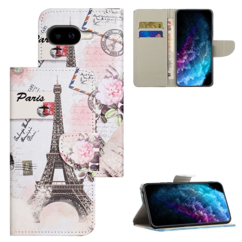 Peněženková Pouzdra Google Pixel 10a Kryty Na Mobil Eiffelova Věž