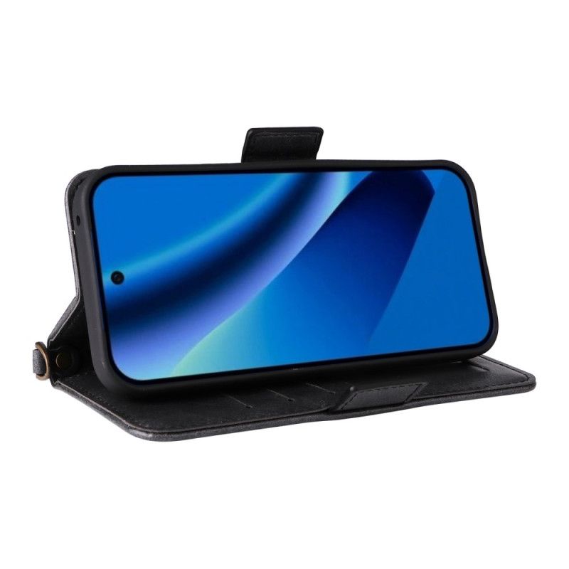 Peněženková Pouzdra Google Pixel 10a Vintage Peněženka A Ramenní Popruh