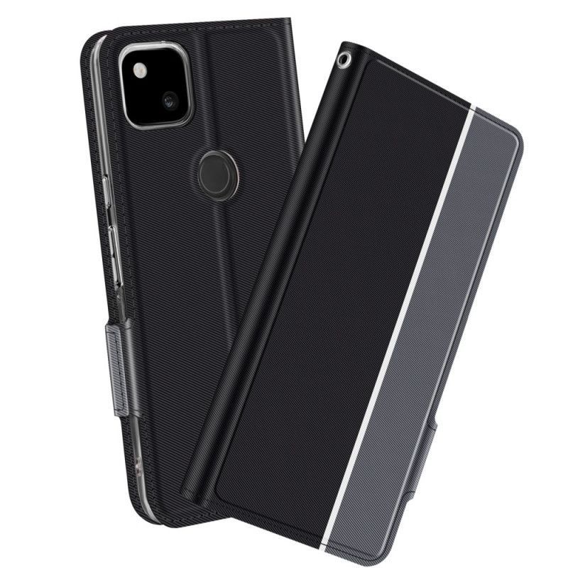 Peněženková Pouzdra Google Pixel 4a Bicolor Baiyu Série