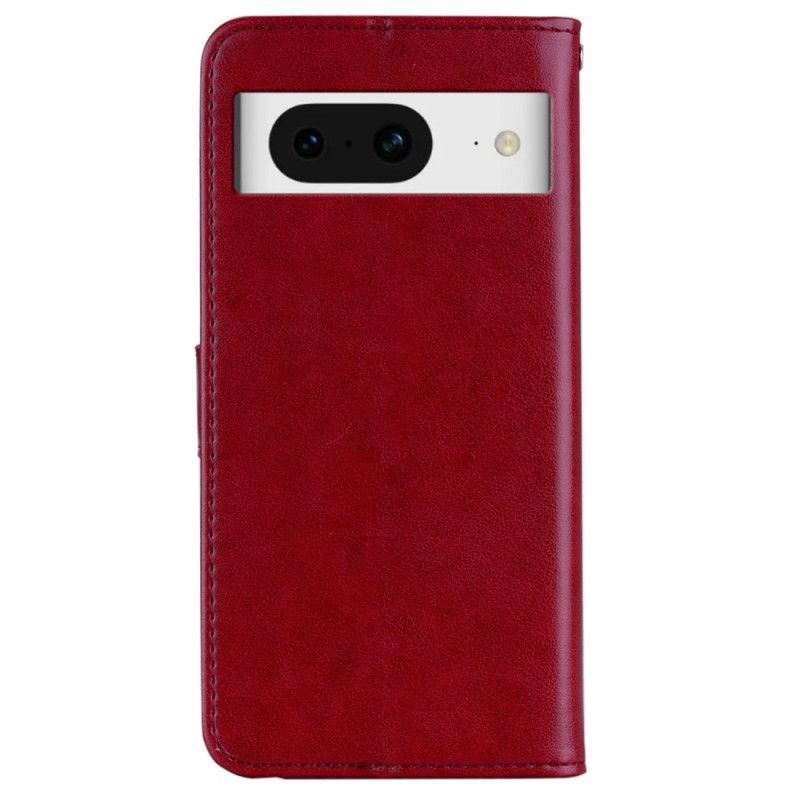 Peněženková Pouzdra Google Pixel 8 Kryty Na Mobil Sova Mandala A Kouzlo