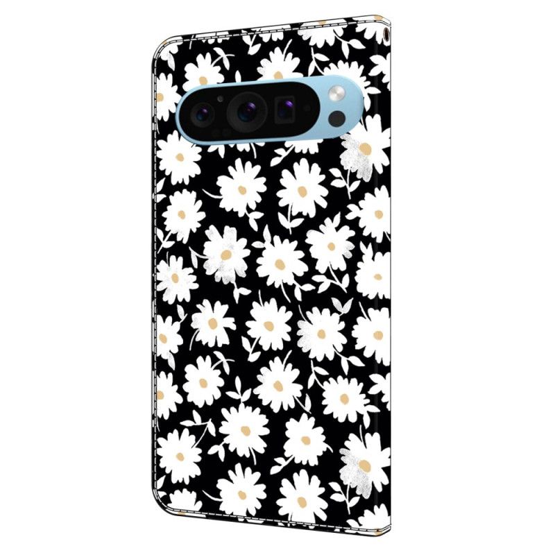 Peněženková Pouzdra Google Pixel 9 Kryty Na Mobil Květinová