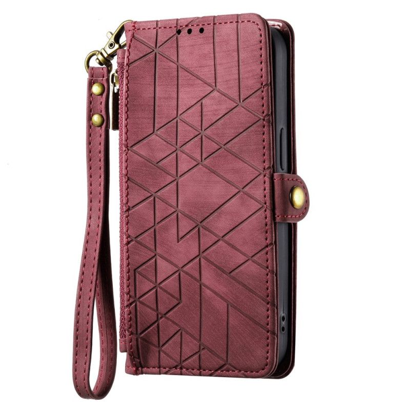 Peněženková Pouzdra Motorola Edge 50 Fusion Kryty Na Mobil Peněženka Na Zip