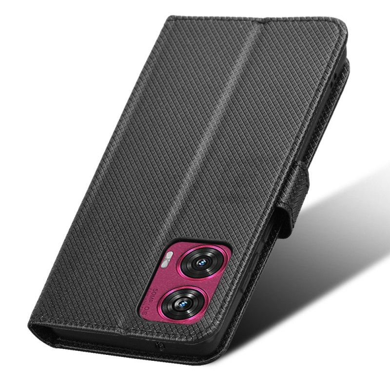 Peněženková Pouzdra Motorola Edge 50 Fusion Kryty Na Mobil Popruhové Body