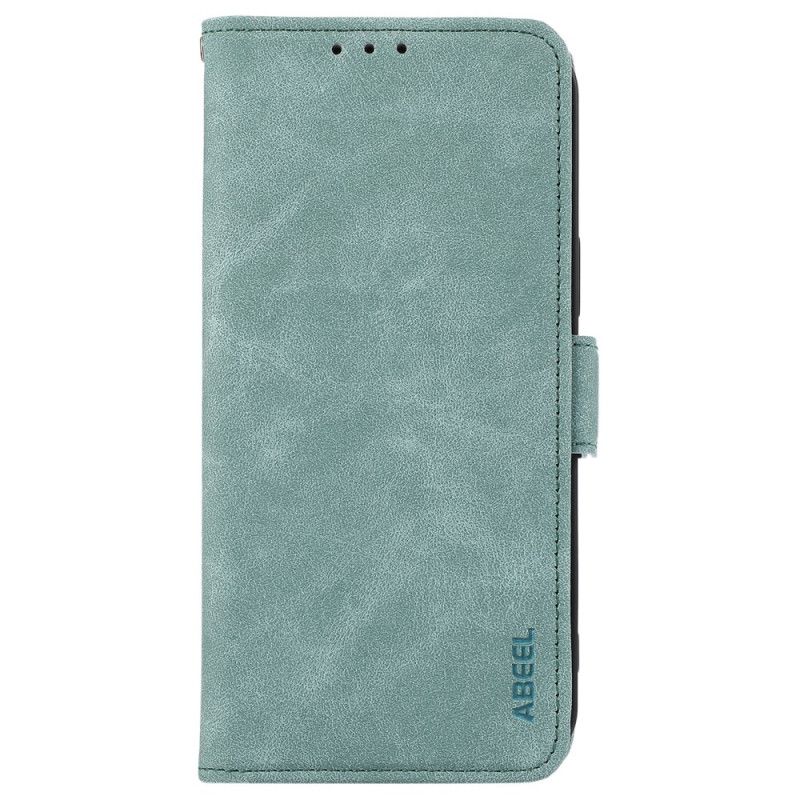Peněženková Pouzdra Motorola Edge 50 Kryty Na Mobil Abeel Suede Effect