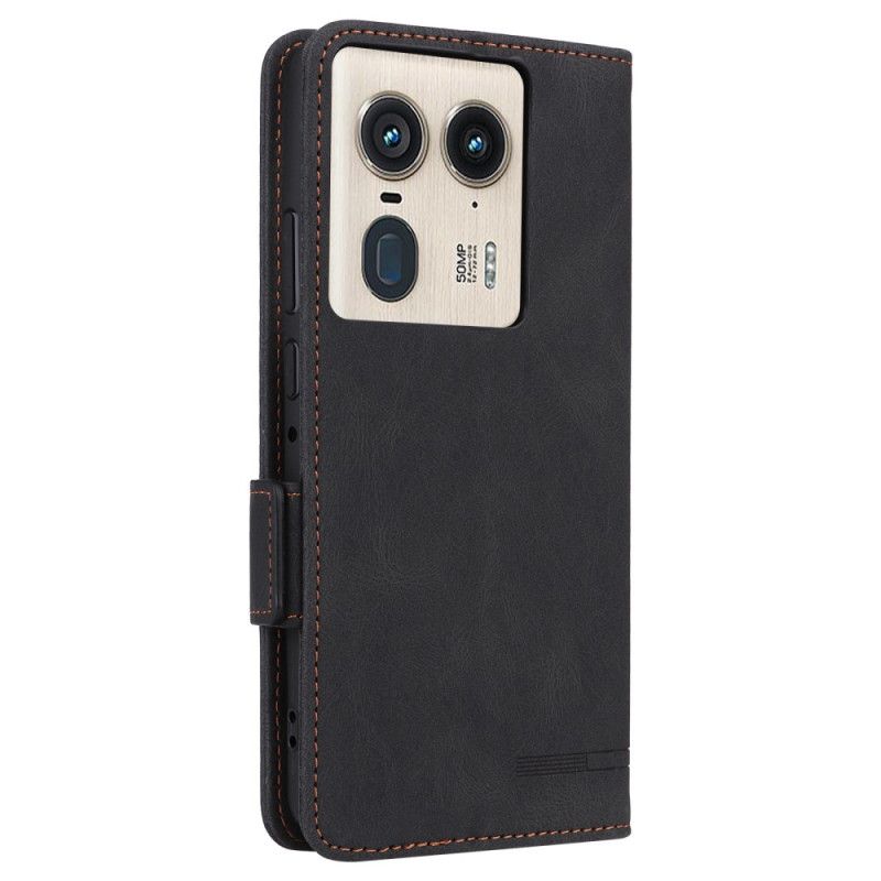 Peněženková Pouzdra Motorola Edge 50 Ultra Retro Design
