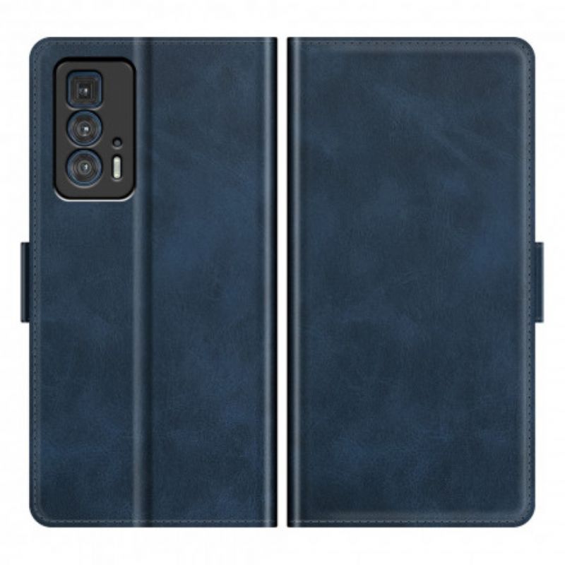 Peněženková Pouzdra Na Motorola Edge 20 Pro Klasická Dvojitá Klapka