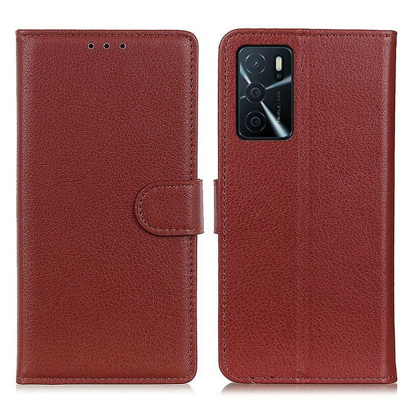 Peněženková Pouzdra Oppo A16 / A16s Tradiční Imitace Kůže