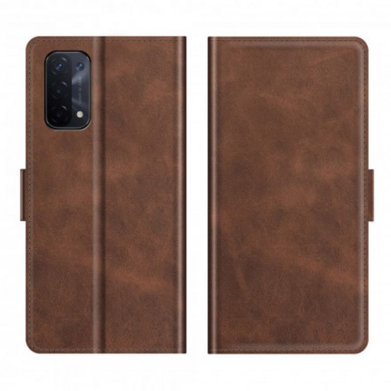 Peněženková Pouzdra Oppo A54 5g / A74 5g Dvojitá Klapka