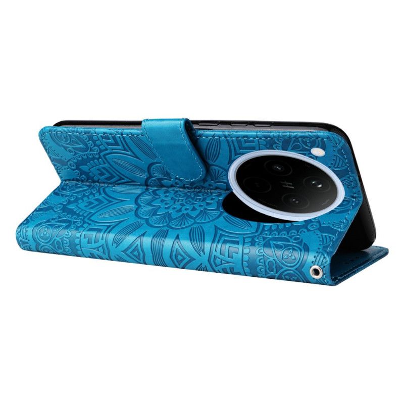 Peněženková Pouzdra Oppo Find X8 Kryty Na Mobil Slunečnicový Vzor