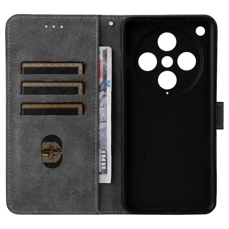 Peněženková Pouzdra Oppo Find X8 Pro Kryty Na Mobil Semišový Efekt Rfid Ochrana