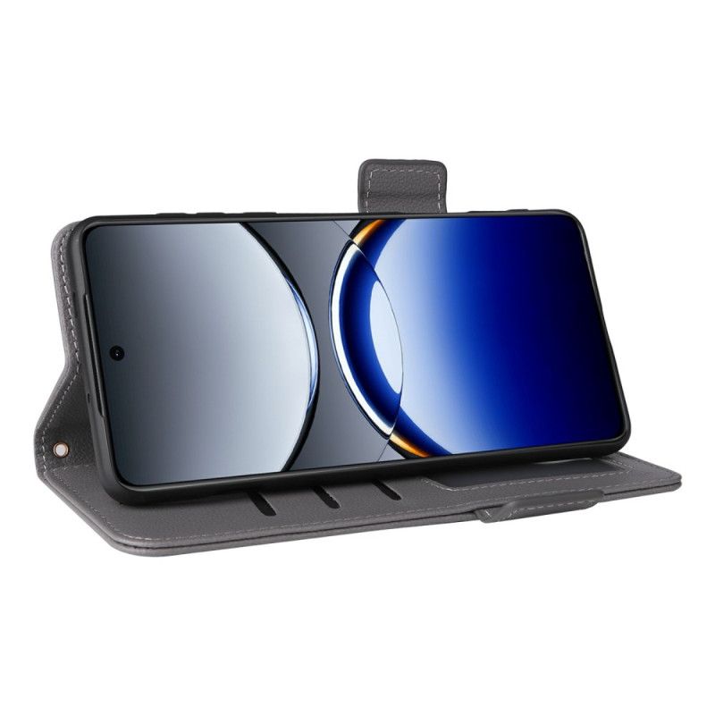 Peněženková Pouzdra Oppo Find X8 Pro Řemínek Liči Textura