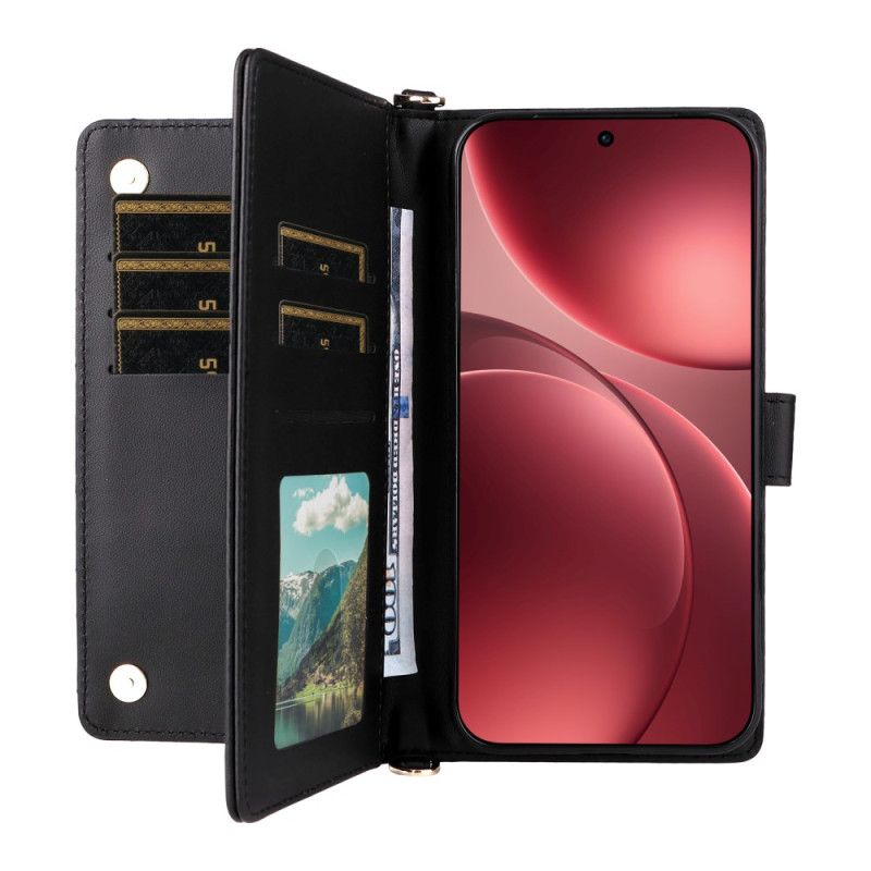 Peněženková Pouzdra Oppo Find X9 Pro 5g Kryty Na Mobil Prošívané S Ramínky