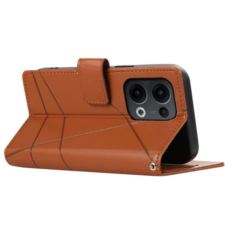 Peněženková Pouzdra Oppo Reno 13 Pro 5g Linie