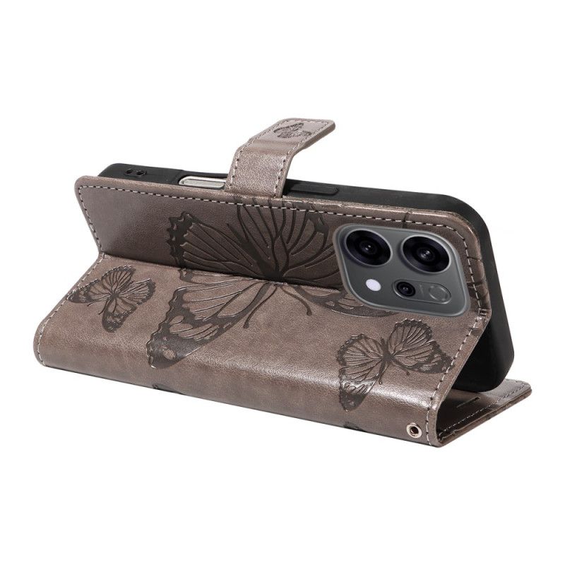 Peněženková Pouzdra Oppo Reno 14 5g Obří Motýli