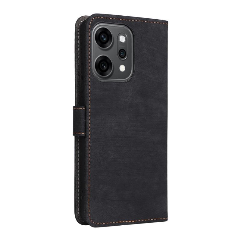 Peněženková Pouzdra Oppo Reno 14 Pro 5g Kryty Na Mobil Rfid Blokování S Řemínkem