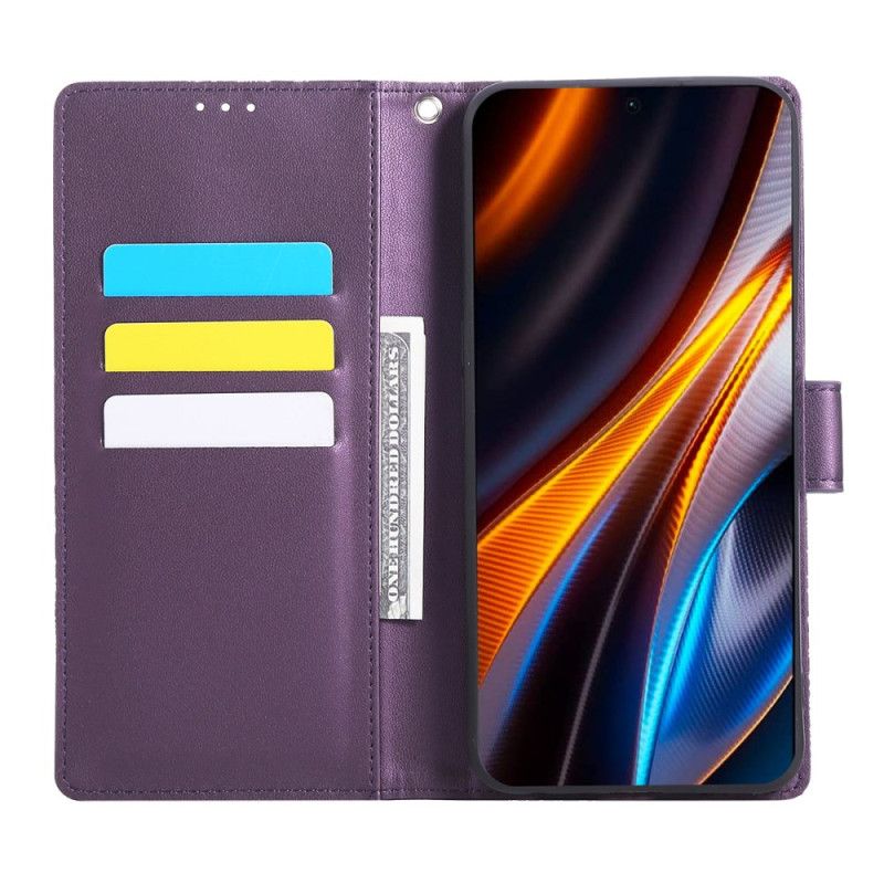 Peněženková Pouzdra Realme 14 5g Krajkové Květiny